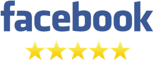 Facebook five-star rating badge